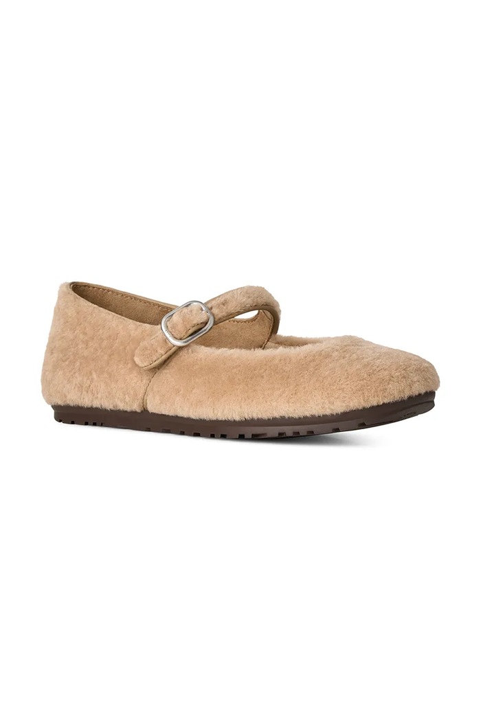 UGG Baleríny W Quill Ballet Flat 1190171.BCHW béžová AW26