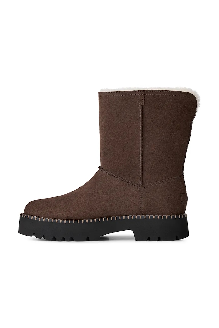 W Uptowner Short Boot snehule dámske semišové UGG 1184492.BCDR hnedá