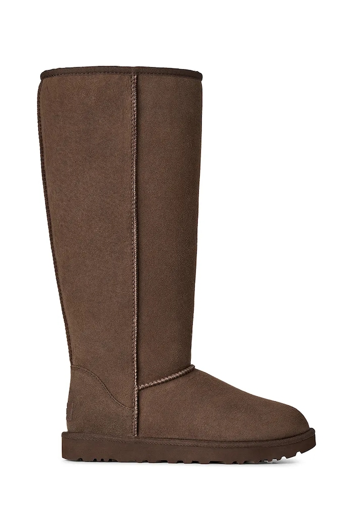 UGG W Classic Ultra Tall snehule dámske semišové hnedá 1182132.DDC