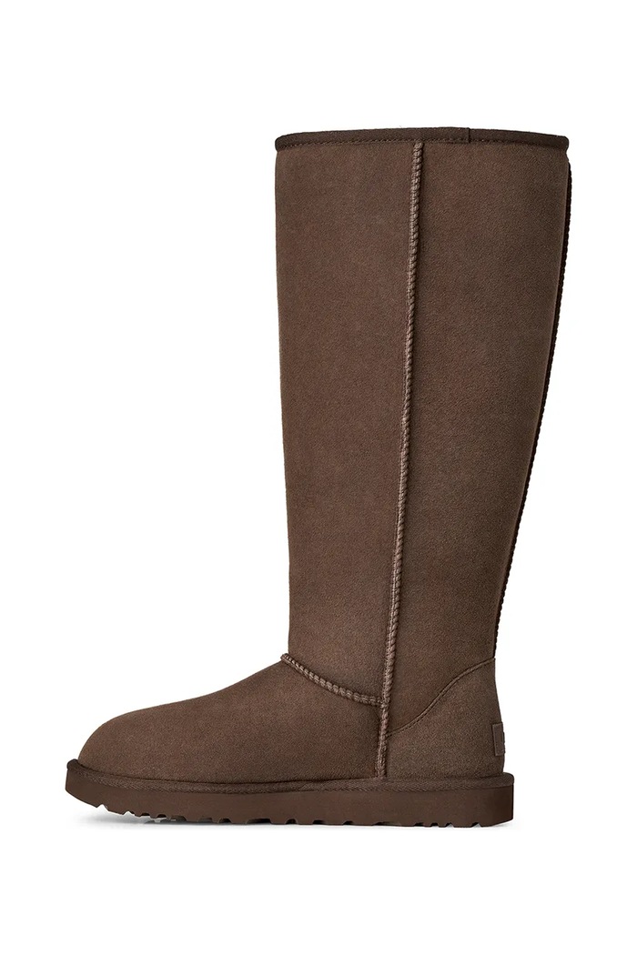 UGG W Classic Ultra Tall śniegowce damskie zamszowe brązowy 1182132.DDC