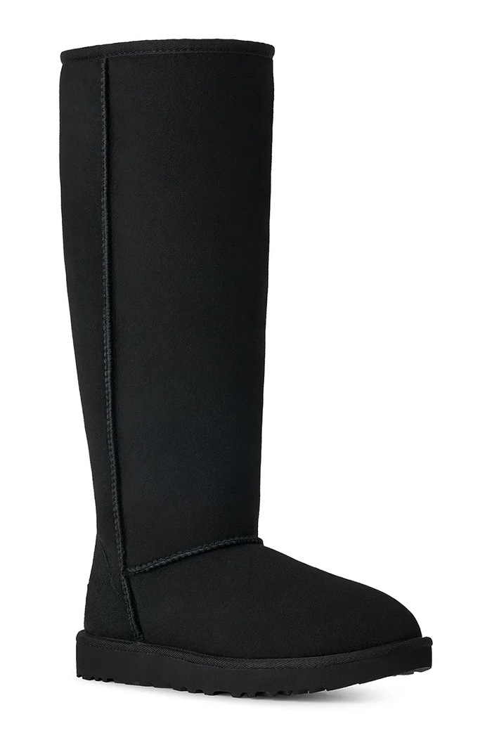 UGG W Classic Ultra Tall śniegowce damskie zamszowe 1182132.BLK czarny AW26