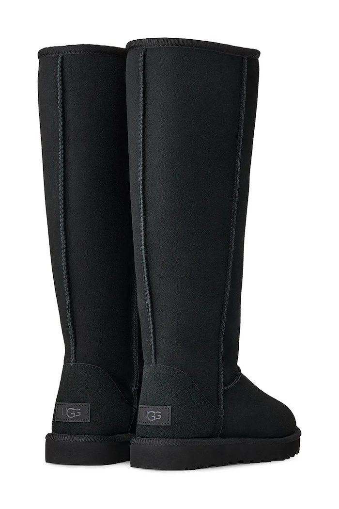 Obuwie UGG W Classic Ultra Tall śniegowce damskie zamszowe 1182132.BLK czarny