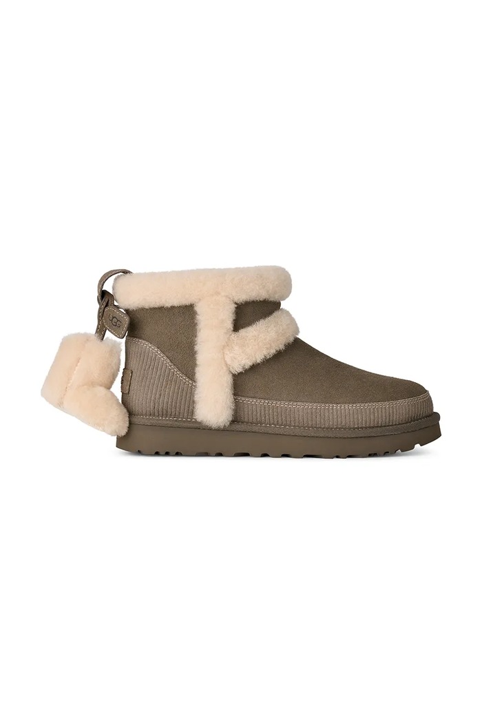 UGG W Classic Mini Heritage snehule dámske semišové béžová 1180434.DDRG