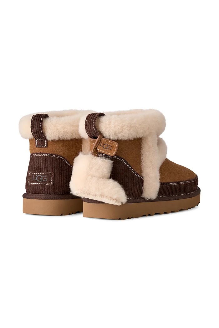 Obuv UGG W Classic Mini Heritage snehule dámske semišové 1180434.CHE hnedá