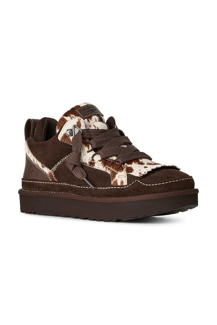 UGG W Lowmel Western sneakers γυναικεία σουέτ 1180311.BCDR καφέ AW26