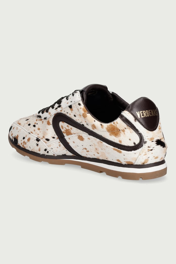 Obuwie Verbenas JAMAICA ANIMALIER sneakersy damskie skórzane 9002451188.COW beżowy