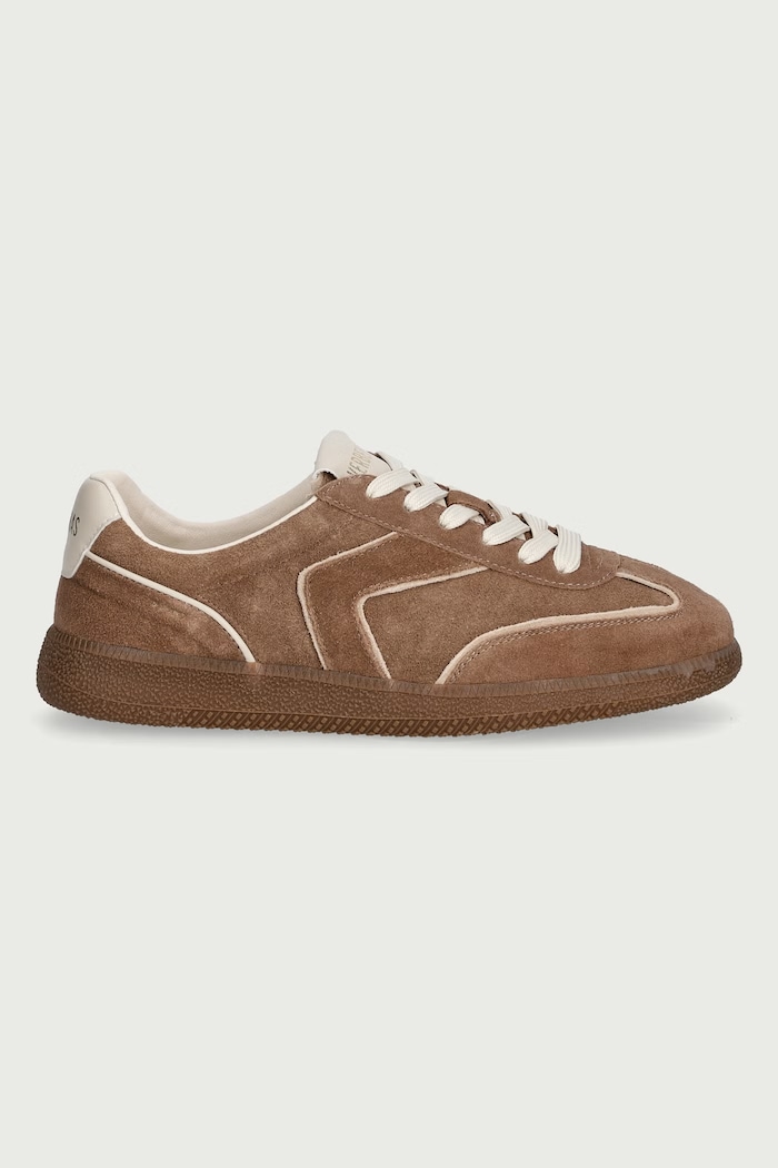 Verbenas SOUND BRUME sneakersy damskie zamszowe 9802651114.TAUPE brązowy AW26