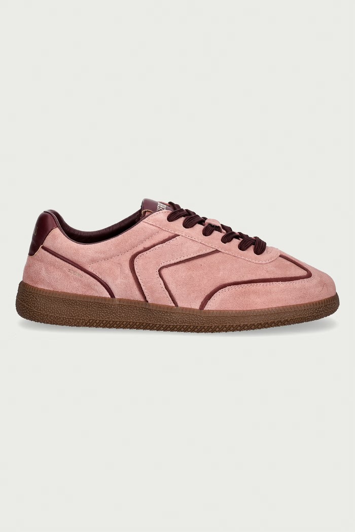 Verbenas SOUND BRUME sneakersy damskie zamszowe 9802651114.SALMONE różowy AW26