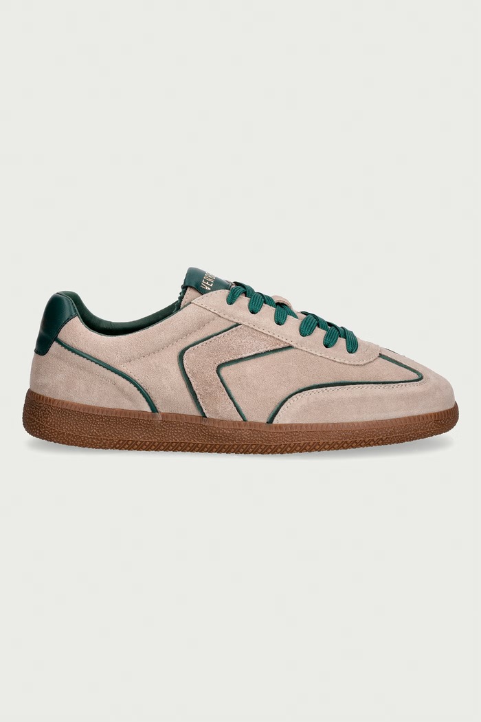 Verbenas SOUND BRUME sneakers γυναικεία σουέτ 9802651114.ECRU μπεζ AW26