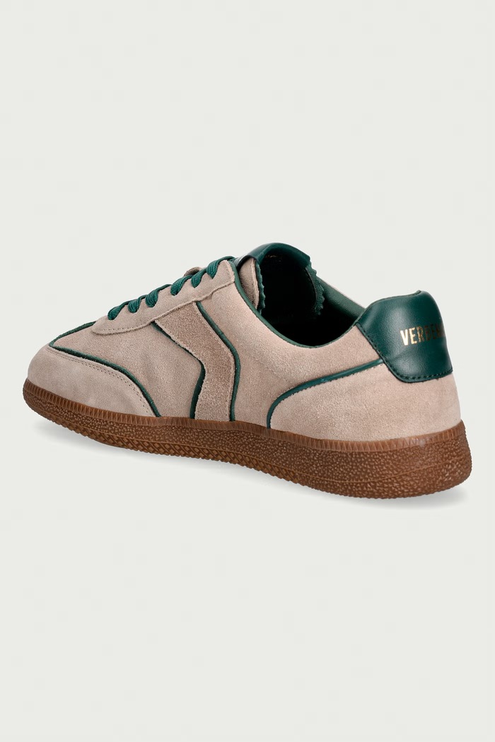 Παπούτσια Verbenas SOUND BRUME sneakers γυναικεία σουέτ 9802651114.ECRU μπεζ