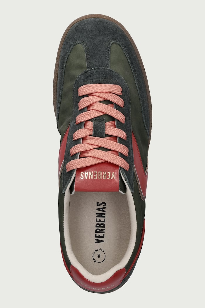 SOUND GRUNGE sneakers dámske Verbenas 9802651102.KAKI zelená