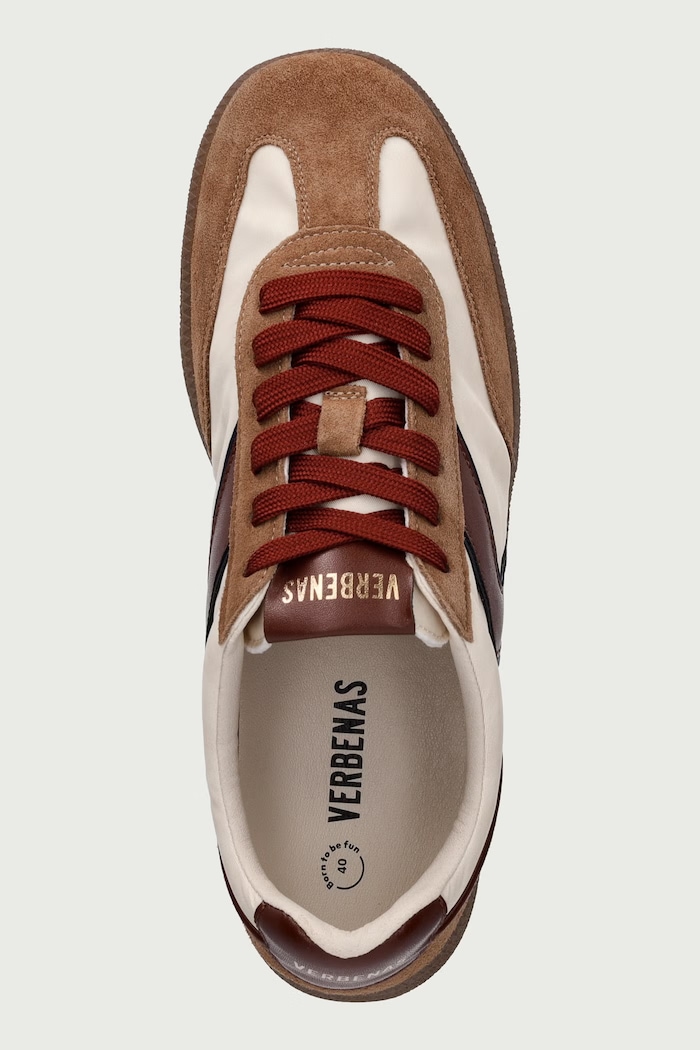 SOUND GRUNGE sneakersy damskie Verbenas 9802651102.ECRU beżowy