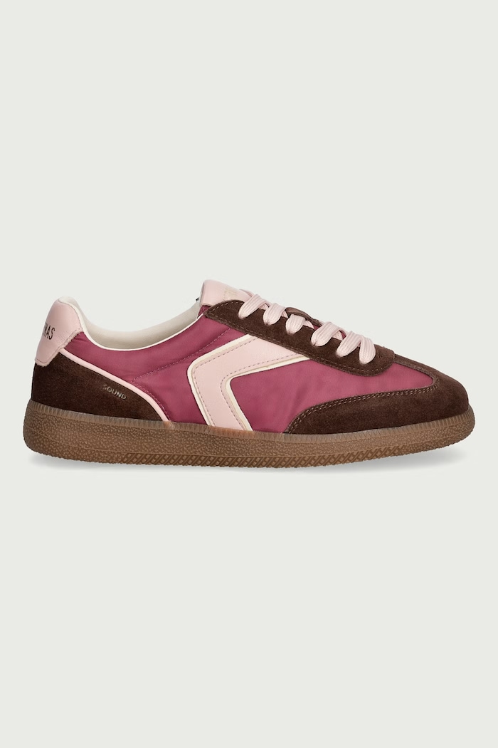 Verbenas SOUND GRUNGE sneakersy damskie 9802651102.ROSE bordowy AW26