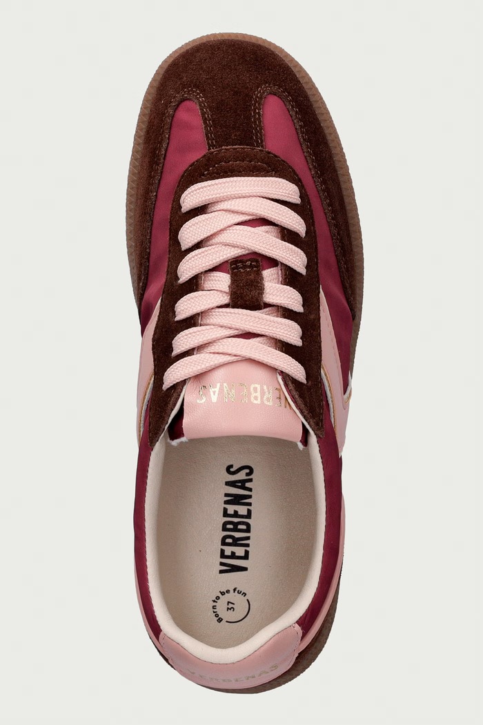 Verbenas SOUND GRUNGE superge ženske bordo 9802651102.ROSE