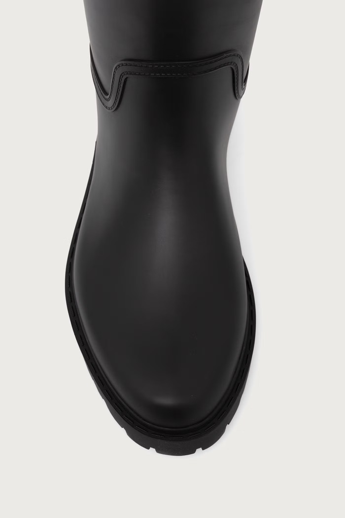 Γαλότσες Γυναικείες GRETA SMOOTH Verbenas 6501181189.BLACK μαύρο