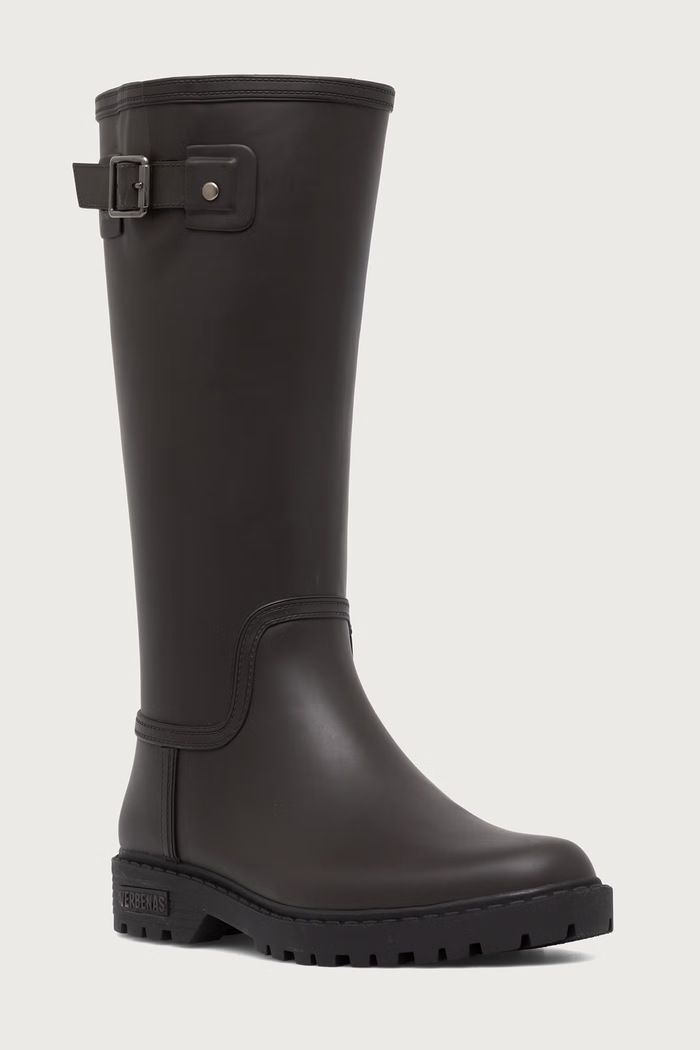 Verbenas Γαλότσες Γυναικείες GRETA SMOOTH καφέ 6501181189.BROWN