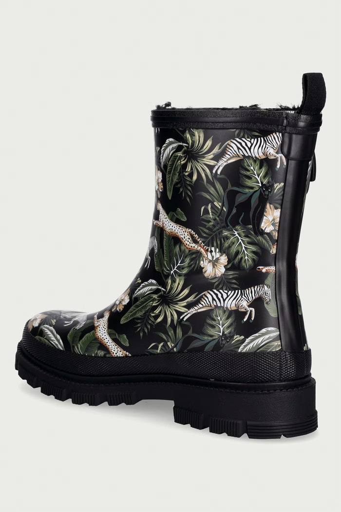 Obuća Verbenas gumene čizme za žene LINA FUR SMOOTH SELVA 9302191205.BLACK crna