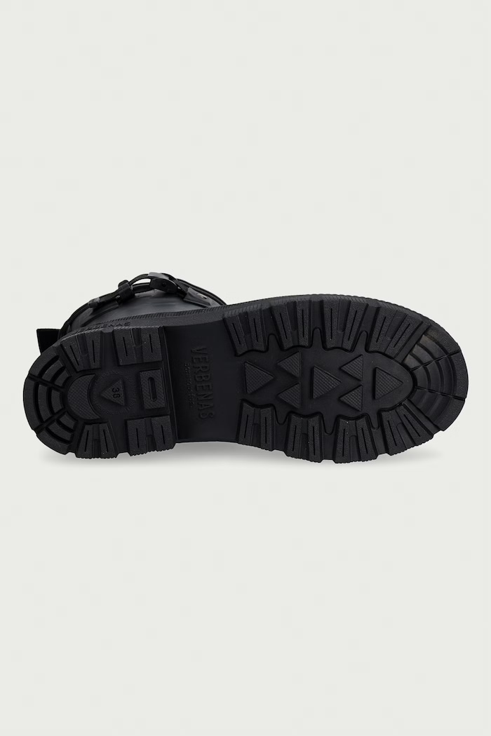 Verbenas γαλότσες LINA FUR SMOOTH 9302191199.BLACK μαύρο