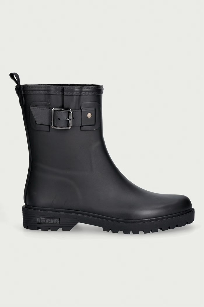Verbenas Kalosze damskie GADEA SMOOTH 6501161189.BLACK czarny AW26