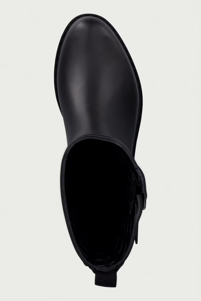Kalosze damskie GADEA SMOOTH Verbenas 6501161189.BLACK czarny