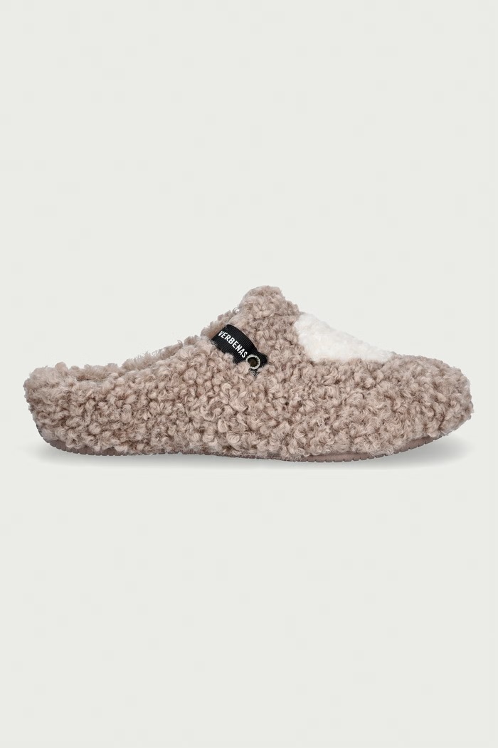 Verbenas παντόφλες Γυναικεία YORK CURLY VALENTINE 5860500952.CAMEL μπεζ AW26