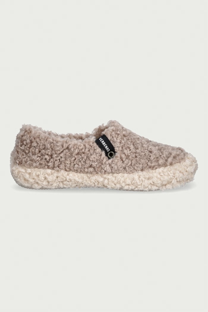 Verbenas papuče za žene YECLA CURLY 5804120660.CAMEL bež AW26