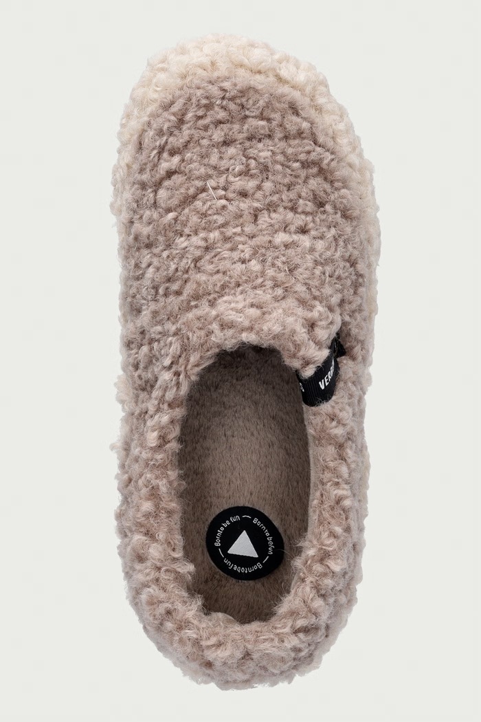 Verbenas papuče za žene YECLA CURLY bež 5804120660.CAMEL