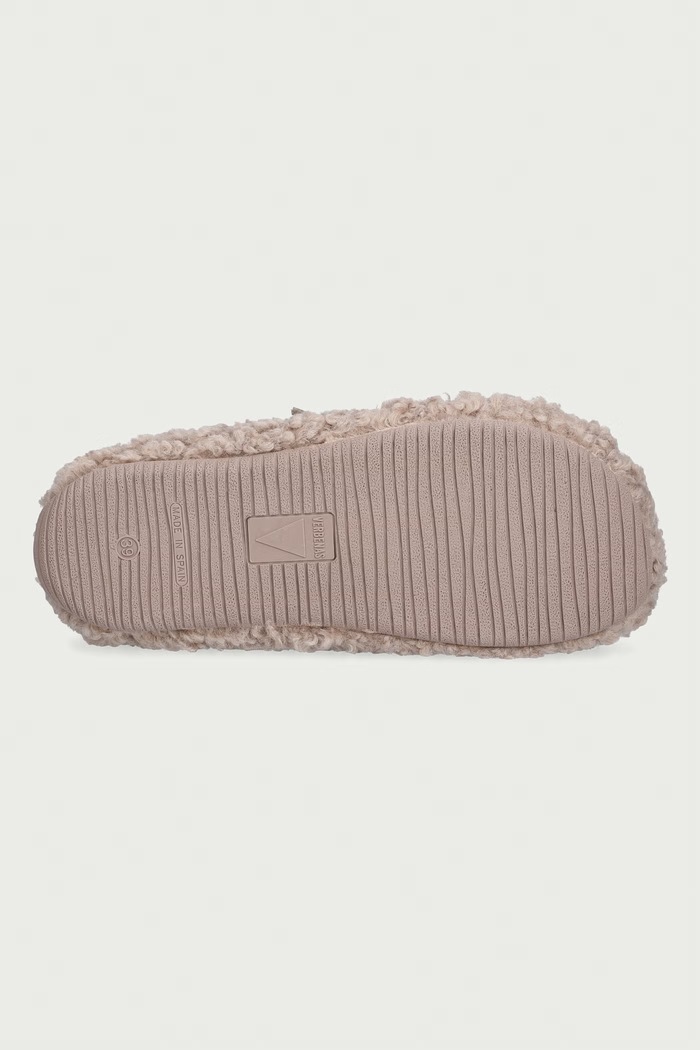 Verbenas παντόφλες Γυναικεία YARA CURLY 5802980660.CAMEL μπεζ
