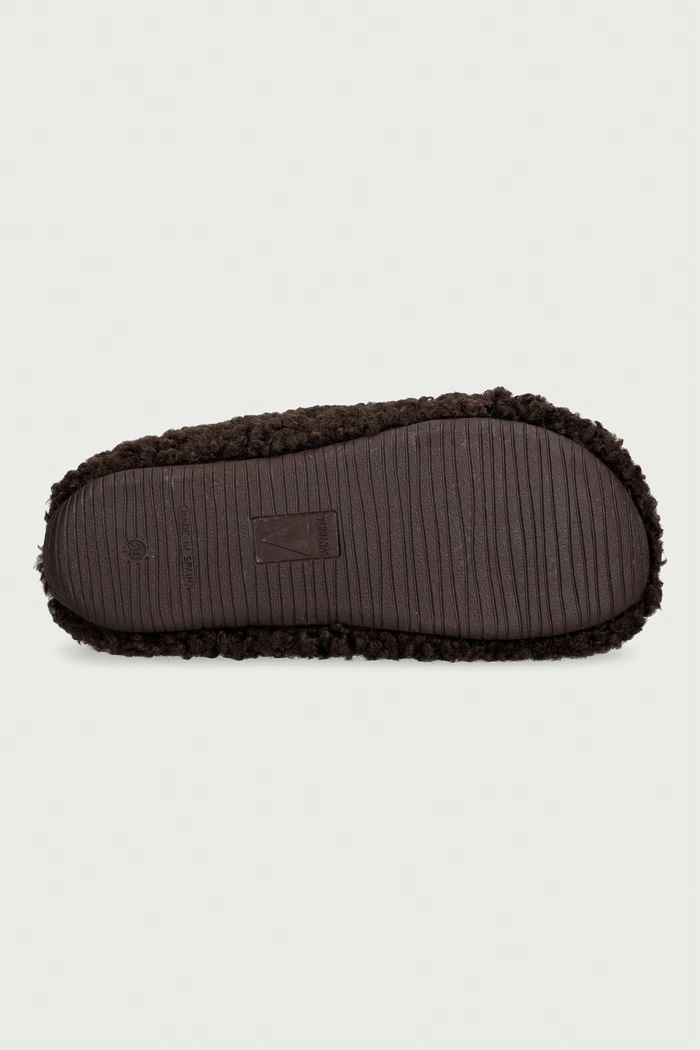 Verbenas kapcie damskie YORK CURLY 5860500660.TESTA brązowy