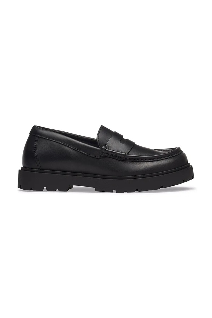 Birkenstock Highwood Loafer LENA mokasyny damskie skórzane czarny 1032652