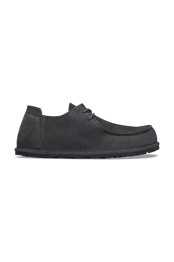Birkenstock Utti Lace LEVE полуботинки для женщин замшевые серый 1032743