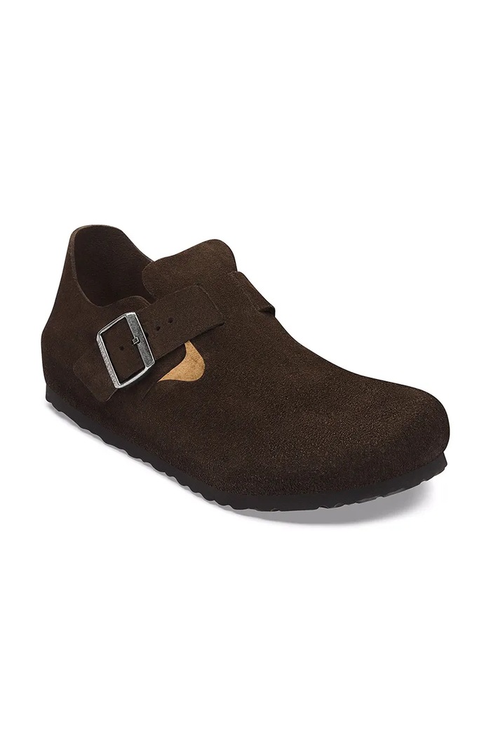 Birkenstock London LEVE полуботинки для женщин замшевые 1032807 коричневый AW26
