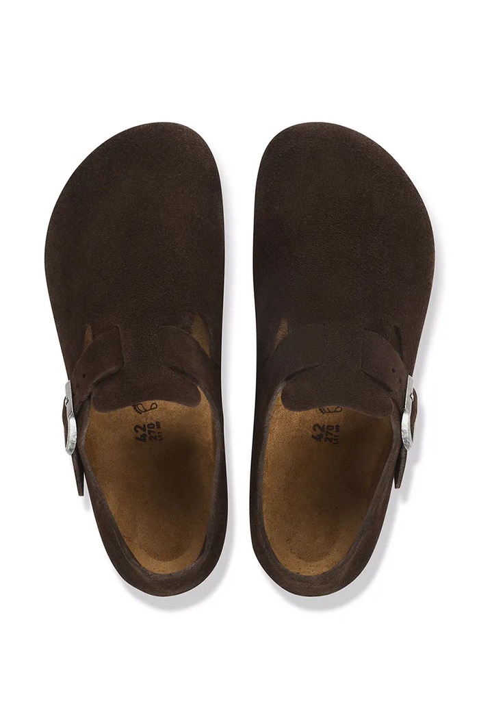 Birkenstock London LEVE полуботинки для женщин замшевые 1032807 коричневый