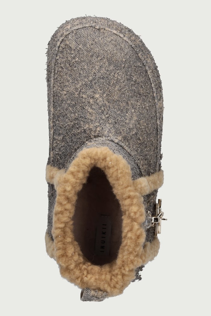 Cozy Boot Denim śniegowce damskie Inuikii 1002.005.0061.400 beżowy
