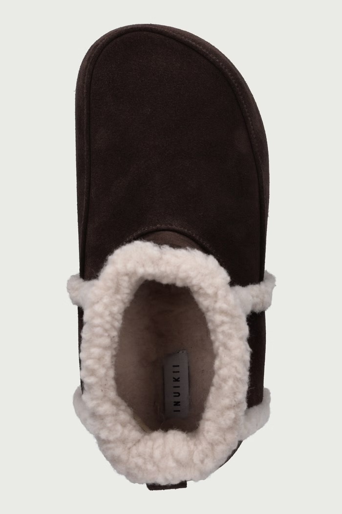 Cozy Boot Ankle śniegowce damskie zamszowe Inuikii 1002.005.0031.150 brązowy