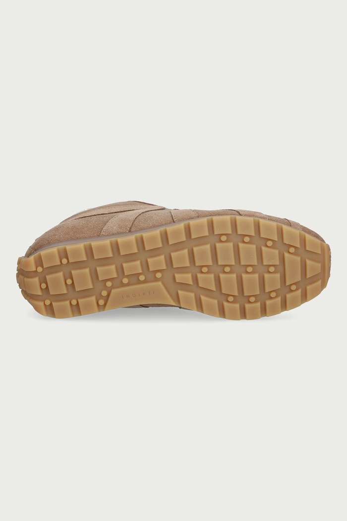 Inuikii Maribella Shearling sneakersy damskie zamszowe 1001.001.0611.250 beżowy