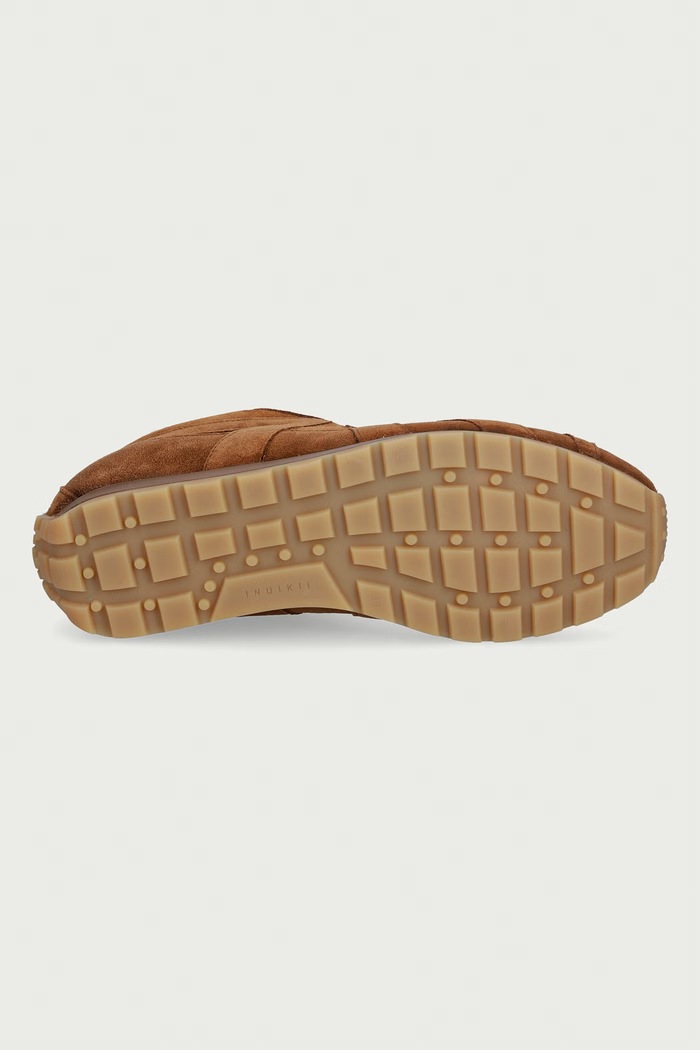 Inuikii Maribella Shearling sneakersy damskie zamszowe 1001.001.0611.150 brązowy