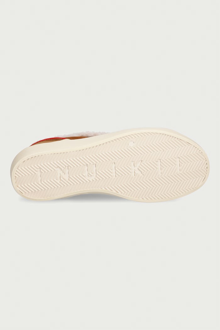 Inuikii Lila Shearling Lace Up sneakersy damskie zamszowe 1001.001.0571.150 brązowy