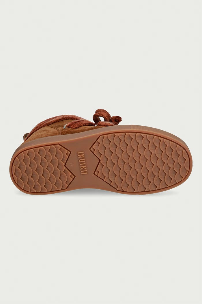 Inuikii Suede Knot śniegowce damskie zamszowe 1001.001.0531.150 brązowy