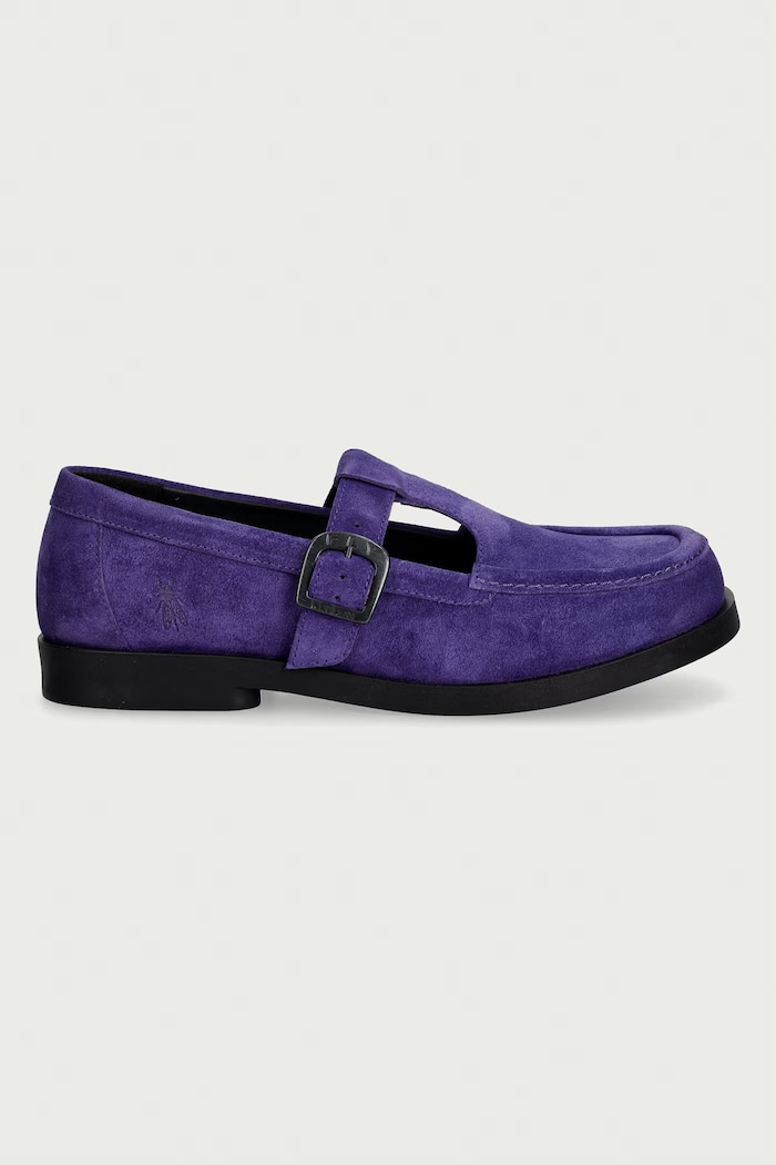 Fly London stivaletti da donna in scamoscio ARFE535FLY P145535003 violetto AW26