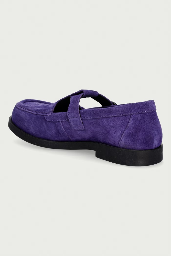 Scarpe Fly London stivaletti da donna in scamoscio ARFE535FLY P145535003 violetto