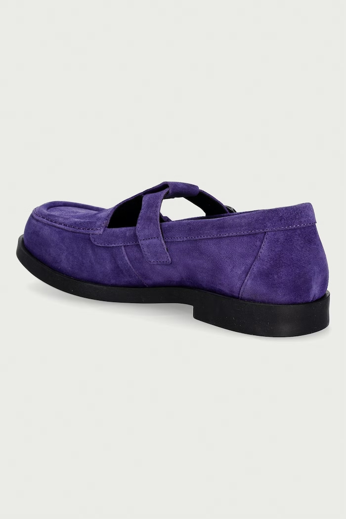 Scarpe Fly London stivaletti da donna in scamoscio ARFE535FLY P145535003 violetto