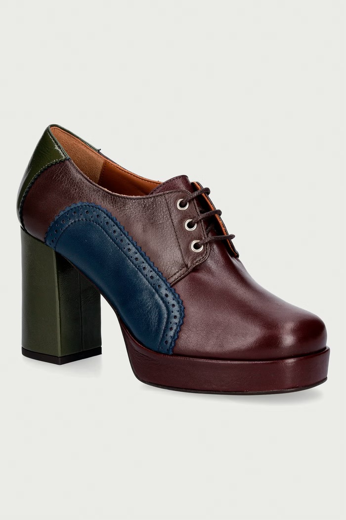 Fly London Κλειστά χαμηλά παπούτσια Γυναικεία δερμάτινα EVAR562FLY μπορντό P145562001