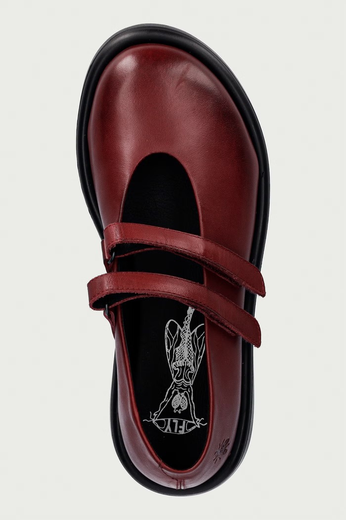 Fly London balerinke usnjene TORK514FLY bordo P145514002