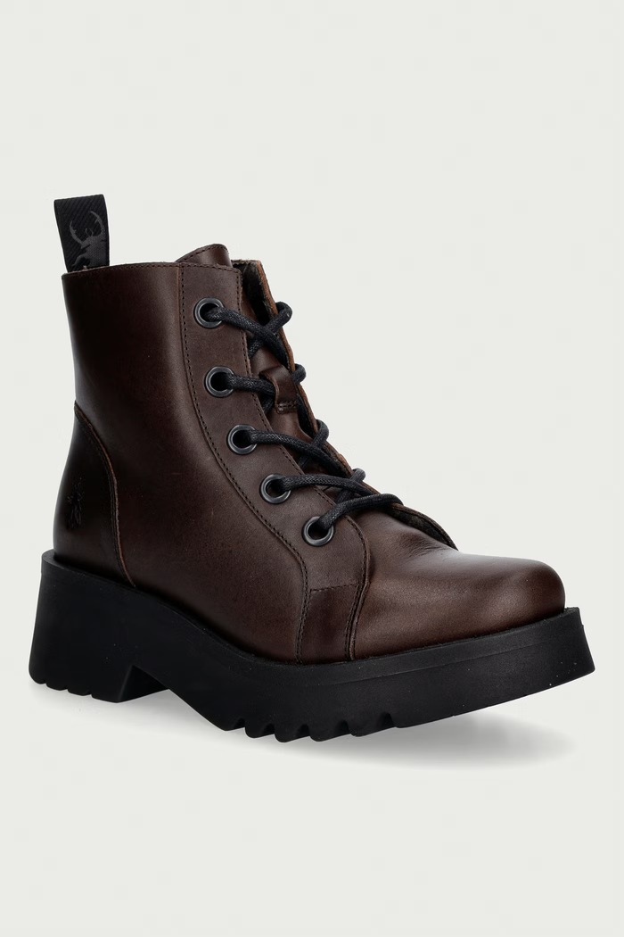 Fly London αρβυλάκια Γυναικεία δερμάτινα METZ788FLY καφέ P144788010