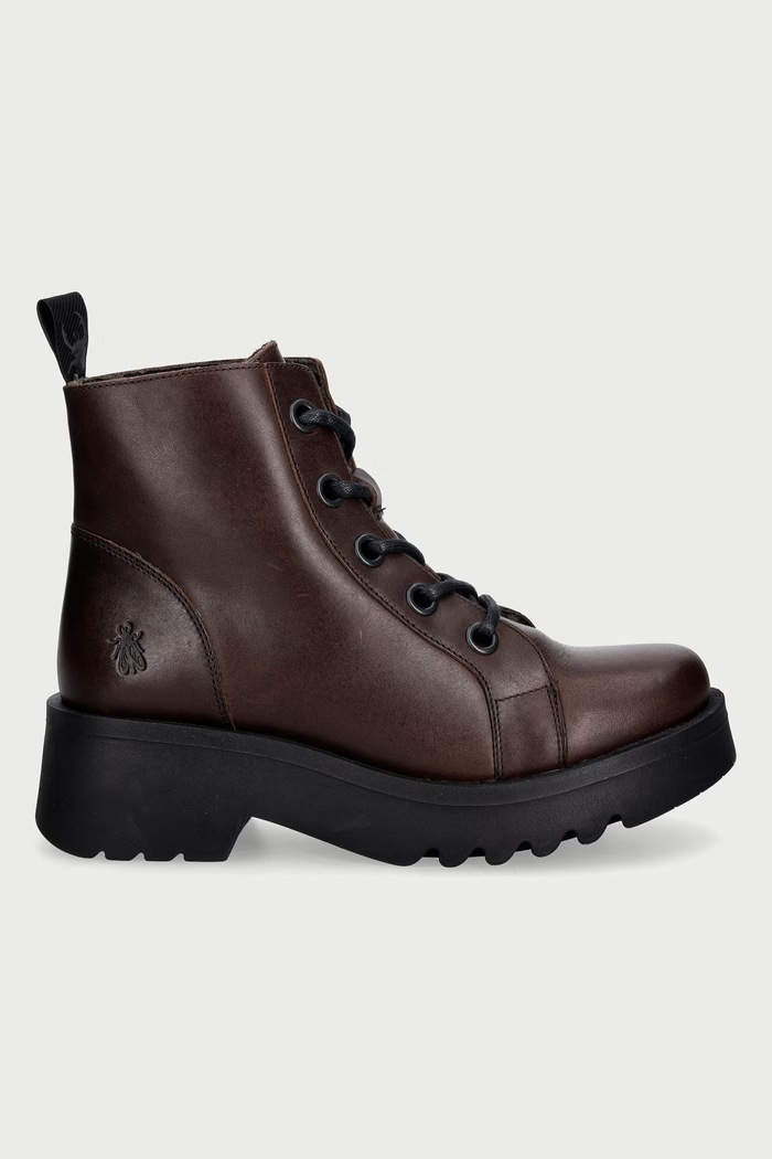 Fly London αρβυλάκια Γυναικεία δερμάτινα METZ788FLY P144788010 καφέ AW26