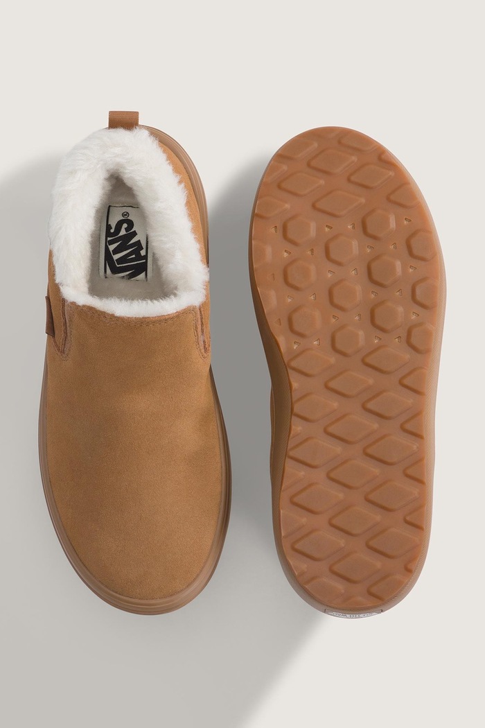 Mid-Slip Platform Light snehule dámske Vans VN0010VCGWT1 hnedá