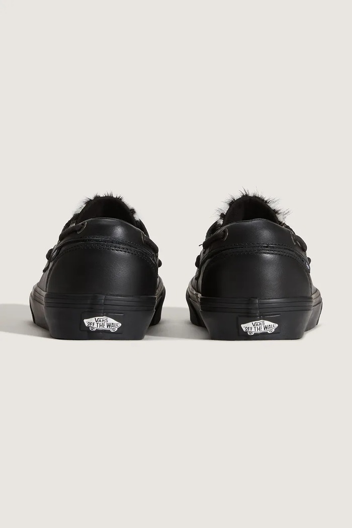 Obutev Vans 2-Eyelet Boat Shoe mokasini ženski usnjeni VN000Z96BLA1 črna