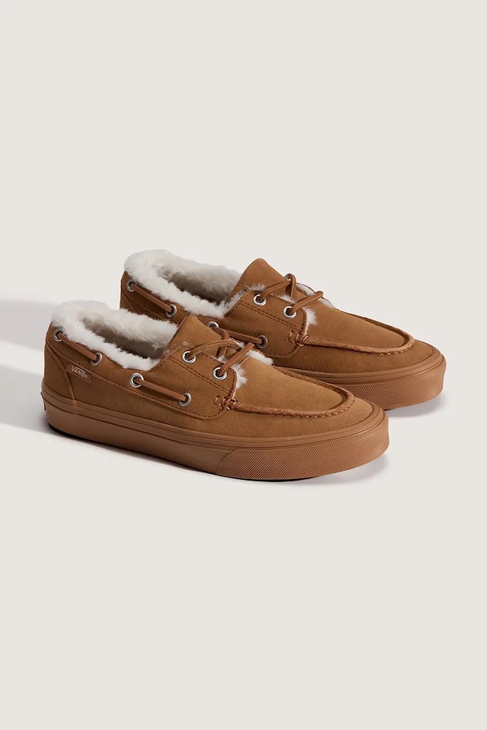 Vans 2-Eyelet Boat Shoe tenisky dámske semišové VN000XVHGWT1 hnedá AW26