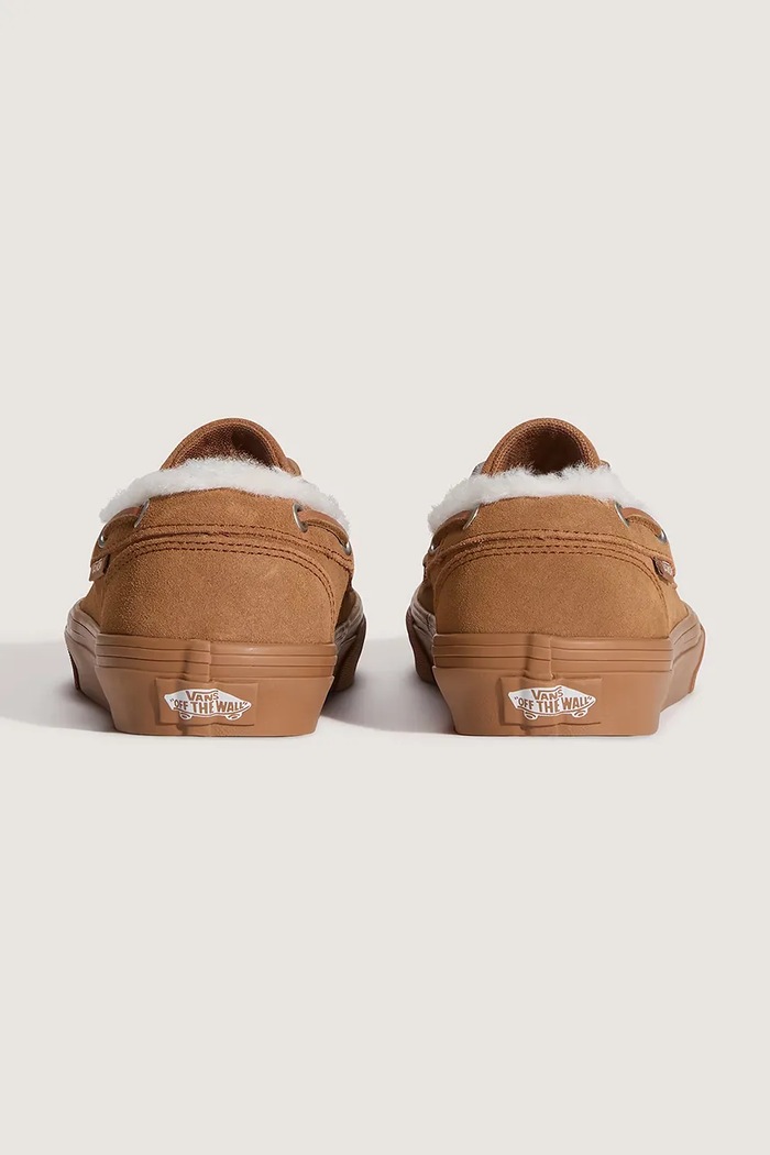 Obuv Vans 2-Eyelet Boat Shoe tenisky dámske semišové VN000XVHGWT1 hnedá